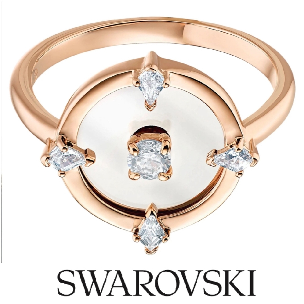 Swarovski North Rose Gold Ring Size 7